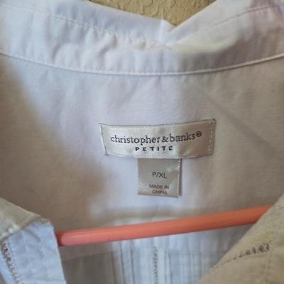 Christopher & Banks Women’s Blouses & Jackets – Size S / Petite XL – Lot of 4