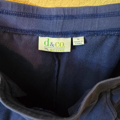 Lot of 5 Women's Medium d&co. Active & Beach Pull-On Pants