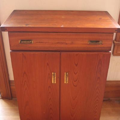 Terrace Woodworks Storage Cabinet with Divided Drawer