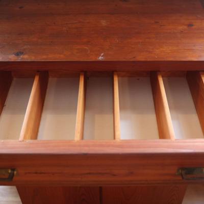 Terrace Woodworks Storage Cabinet with Divided Drawer