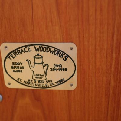 Terrace Woodworks Storage Cabinet with Divided Drawer