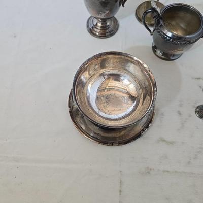 Vintage Silverplate Tableware Lot – 6 Pieces