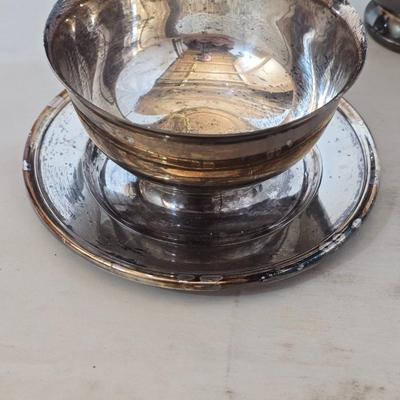 Vintage Silverplate Tableware Lot – 6 Pieces