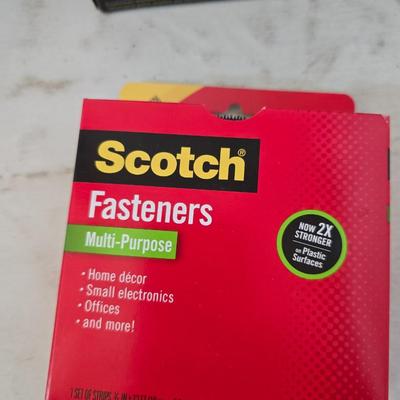 Tool & Fastener Lot – Milwaukee Heat Gun, Craftsman Stapler, Scotch Fasteners