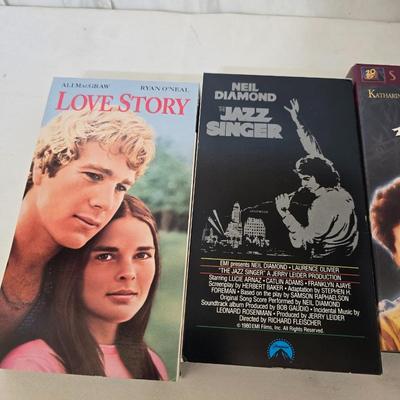 Vintage Video Converter & VHS Tape Bundle – White-Westinghouse + 12 Tapes
