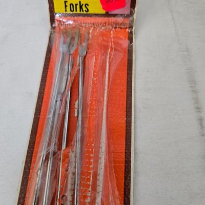 Electric Fondue Pot Set – Rival Stainless Steel + Vintage Fondue Forks