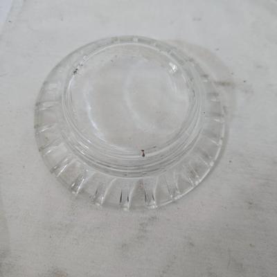 Lot of 6 Vintage Ashtrays – Travel Lodge, Motel, & Novelty Glassware