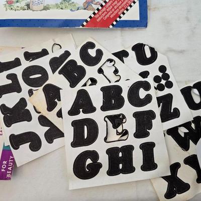Mixed Craft & Sewing Lot – Iron-On Transfers, Pom-Poms, Buttons, Power Scissors & More