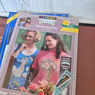 Tulip Fashion Paint Craft Lot with Miss C. Boodles Case & Guides