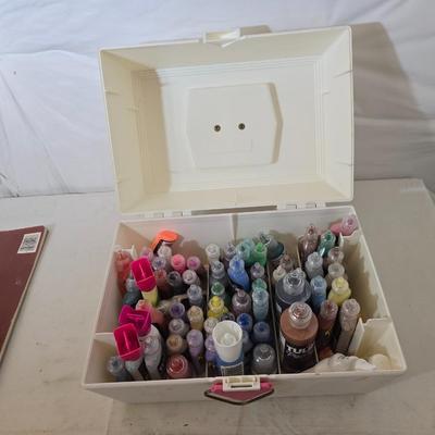 Tulip Fashion Paint Craft Lot with Miss C. Boodles Case & Guides