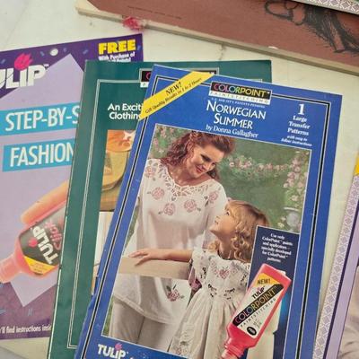 Tulip Fashion Paint Craft Lot with Miss C. Boodles Case & Guides