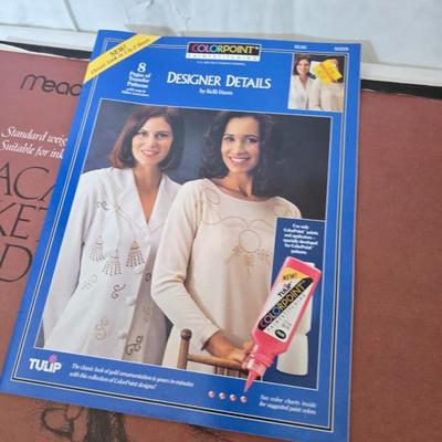 Tulip Fashion Paint Craft Lot with Miss C. Boodles Case & Guides