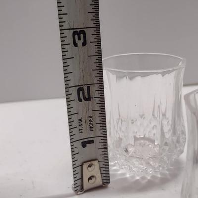 Seven Piece Decanter and Cordial Glass Set
