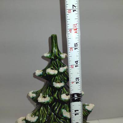 Ceramic Christmas Tree- No Base- Approx 15 3/4" Tall- No Lights