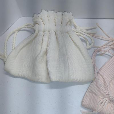 Pair of Vintage Draw String Hand Bags