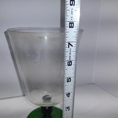 Collection of Colored Glass- Three Pieces