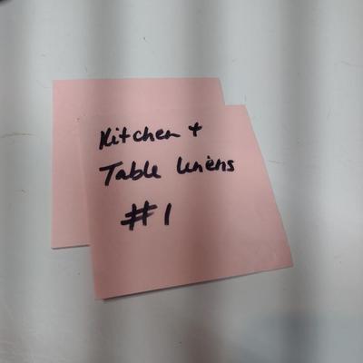 Collection of Kitchen and Table Linens- Calendar and Souvenir Towels, Embroidered Hand Towels