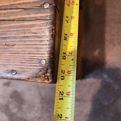 Antique Dome Top Wooden Trunk