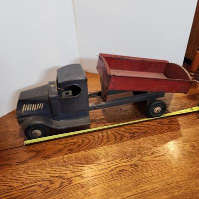Pressed Steel Toy Dump Truck