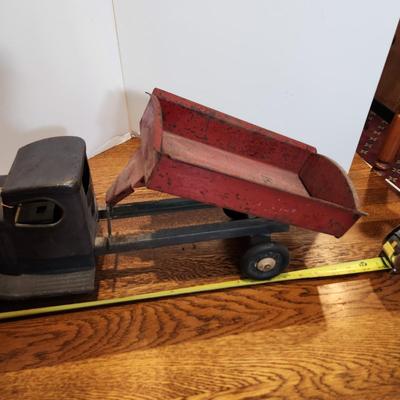 Pressed Steel Toy Dump Truck