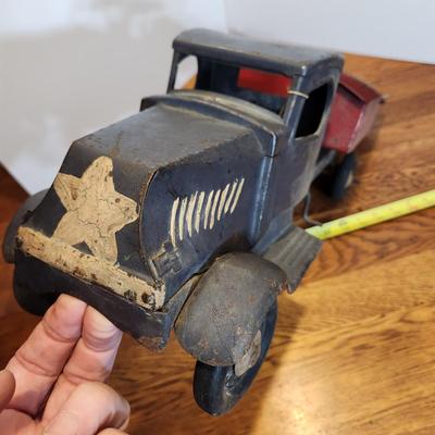 Pressed Steel Toy Dump Truck