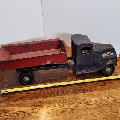 Pressed Steel Toy Dump Truck