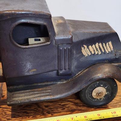 Pressed Steel Toy Dump Truck