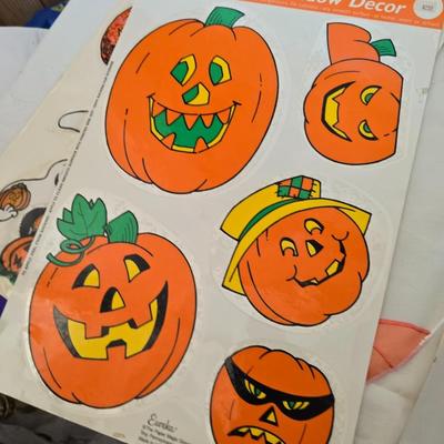 Large Halloween Decor & Costume Accessory Lot – Plush, Pig face, Witch "splat" decoration, & More!