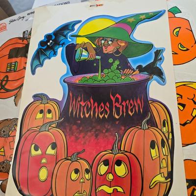 Large Halloween Decor & Costume Accessory Lot – Plush, Pig face, Witch "splat" decoration, & More!
