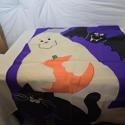 Large Halloween Decor & Costume Accessory Lot – Plush, Pig face, Witch "splat" decoration, & More!