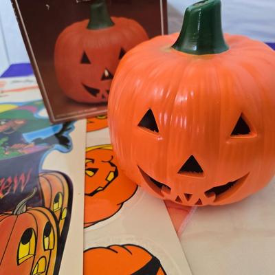 Large Halloween Decor & Costume Accessory Lot – Plush, Pig face, Witch "splat" decoration, & More!