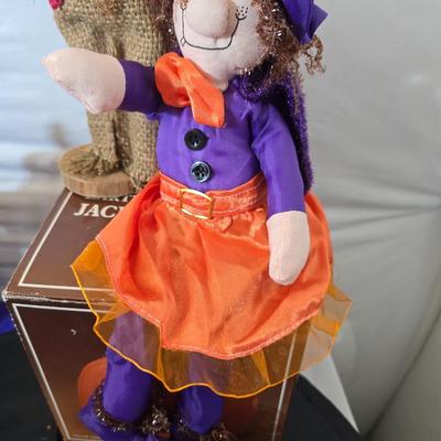 Large Halloween Decor & Costume Accessory Lot – Plush, Pig face, Witch "splat" decoration, & More!