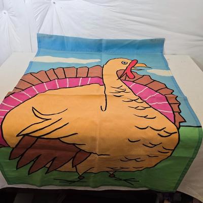 Thanksgiving & Harvest Decor Lot – Scarecrows, Faux Fruit, Pumpkin Alley Sign, & More!