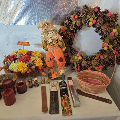 Thanksgiving & Autumn Decor + Candle & Incense Assortment – Mixed Lot