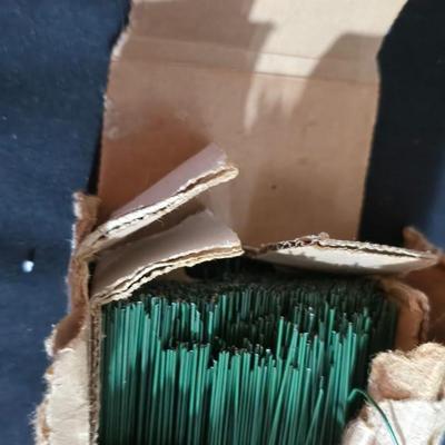 Floral Design Supply Lot – Wet Foam, Flower Picks, Organizing tube rack & Arrangement Tools