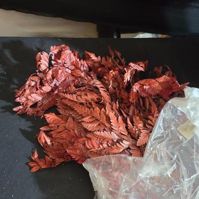 Large Lot of Dried Floral Stems & Fillers – Eucalyptus, Statice, Wheat, Grasses & More