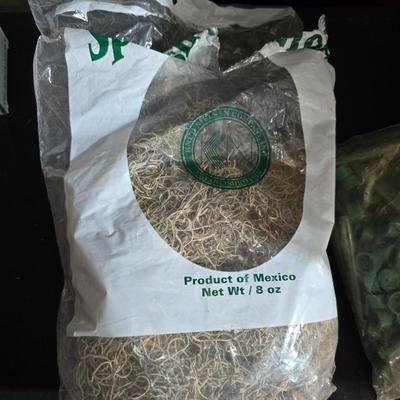 Floral Arrangement Supply Lot – Foam Blocks, Florist Tape, Picks, Food, Bark, & More