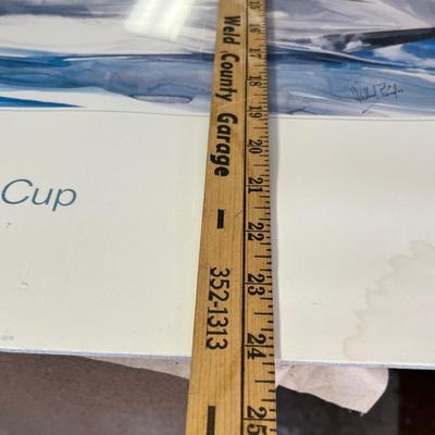 Lot 346 Sailboat Print