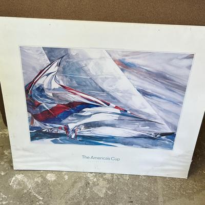 Lot 346 Sailboat Print