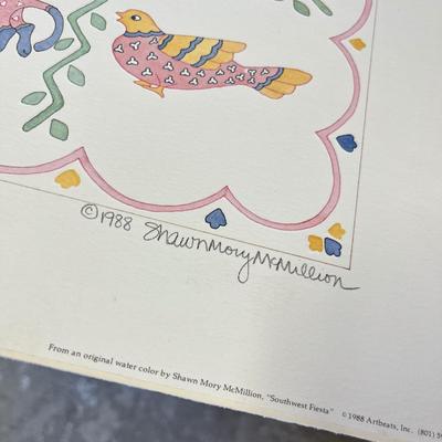 Lot 350 Southwestern Print