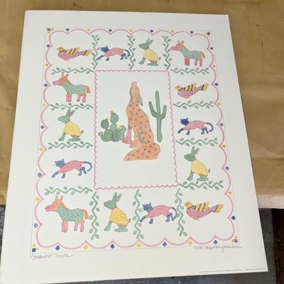 Lot 350 Southwestern Print