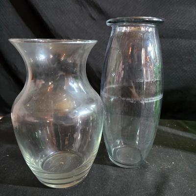 Lot of Glass Flower Vases – Mixed Colors & Styles for Arrangements or Decor