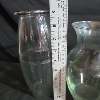 Lot of Glass Flower Vases – Mixed Colors & Styles for Arrangements or Decor