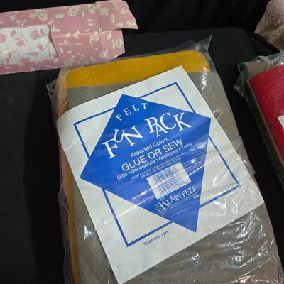 Large Mixed Craft Supply Lot – Thread, Ribbon, Felt, Embroidery, Décor & More!