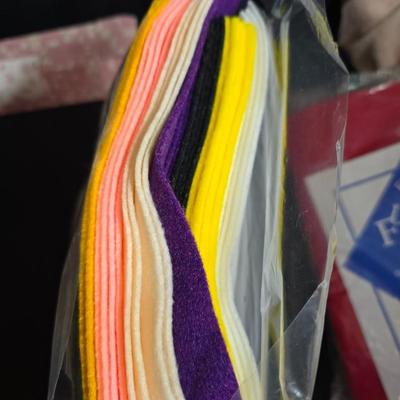 Large Mixed Craft Supply Lot – Thread, Ribbon, Felt, Embroidery, Décor & More!