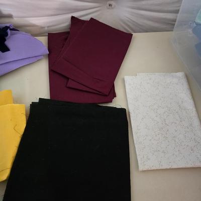 Huge Assorted Fabric Lot – Solids, Prints, Denim, Corduroy, Sheers & More