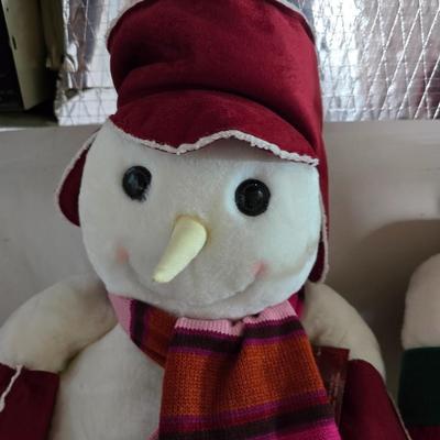 JCPenney Snowden Plush Lot – 1998 & 2004 Collectible Snowmen