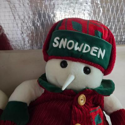 JCPenney Snowden Plush Lot – 1998 & 2004 Collectible Snowmen