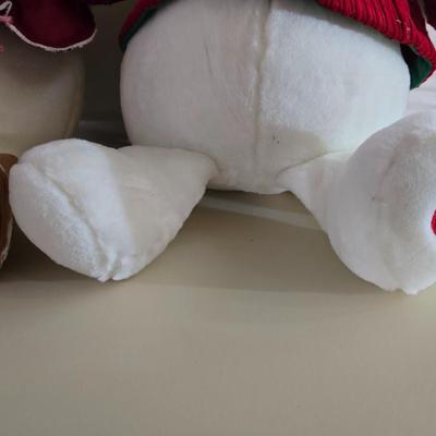 JCPenney Snowden Plush Lot – 1998 & 2004 Collectible Snowmen