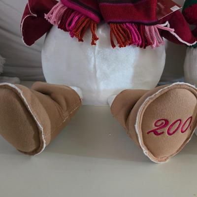 JCPenney Snowden Plush Lot – 1998 & 2004 Collectible Snowmen
